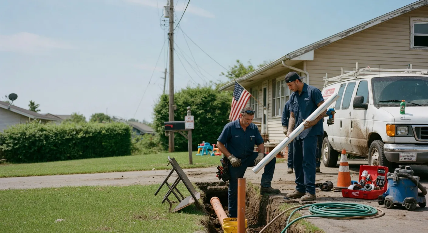 Clogged Drain Repair in Valley City, OH